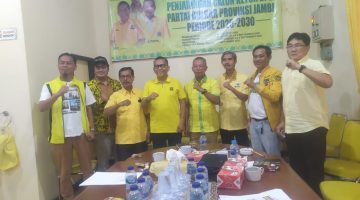 Musda XI Partai Golkar Provinsi Jambi Segera Digelar di Hotel BW Luxury