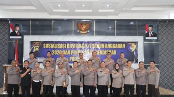 Kapolresta Jambi Pimpin Sosialisasi DIPA RKA-K/L Tahun Anggaran 2026 dan Penyerahan Rendisgar
