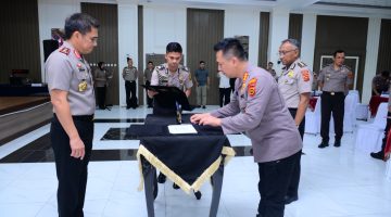 Kapolresta Jambi Ikuti Sosialisasi DIPA RKA-K/L dan Penandatanganan Pakta Integritas T.A. 2026 Fokus Lima Program Utama