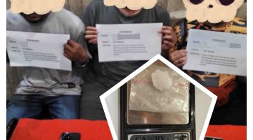Satresnarkoba Polresta Jambi Tangkap 3 Orang Pelaku Tindak Pidana Narkotika, Amankan BB Sabu 1 Paket 1,66 Gram.